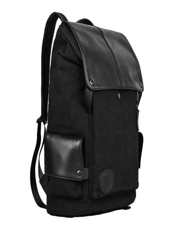 Mona B Laptop Backpack for Men & Women with Up to 15" Laptop Compartment - 20L Capacity - Ideal for Office, College, School & Travel - Black - Image 1