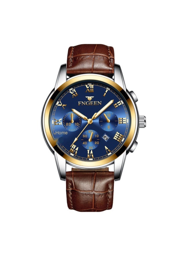 Stainless Steel Luminous Quartz Couple Watch For Men & Women