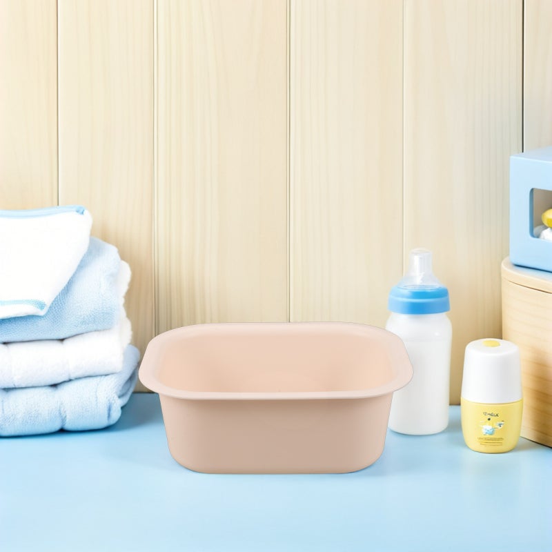 2pcs Baby Changing Station Basin - Thickened Wash Basin - Nursery Diaper Table Accessory Tub For Face Foot Cleansing Infant Laundry - Image 3