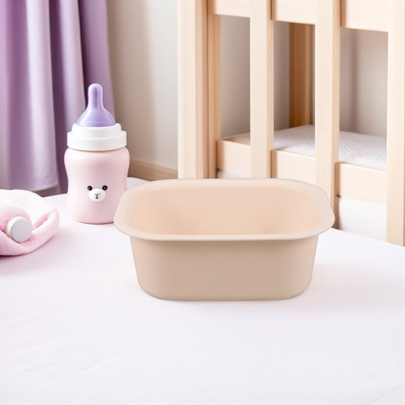 2pcs Baby Changing Station Basin - Thickened Wash Basin - Nursery Diaper Table Accessory Tub For Face Foot Cleansing Infant Laundry - Image 5