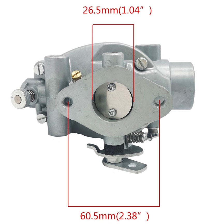 Mdairc heavy duty Carburetor 533969M91 for Massey Ferguson TO35 35 40 50 F40 50 135 450 202 204 For Marvel Schebler TSX605 TSX683 TSX882 773318M91 181532M91 183576M91 194065M91 - Image 3