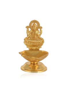 JAIPUR ACE JAIPUR ACE Brass Kuber Lamp Gaja Lakshmi Diya Pack of 1  - Image 3