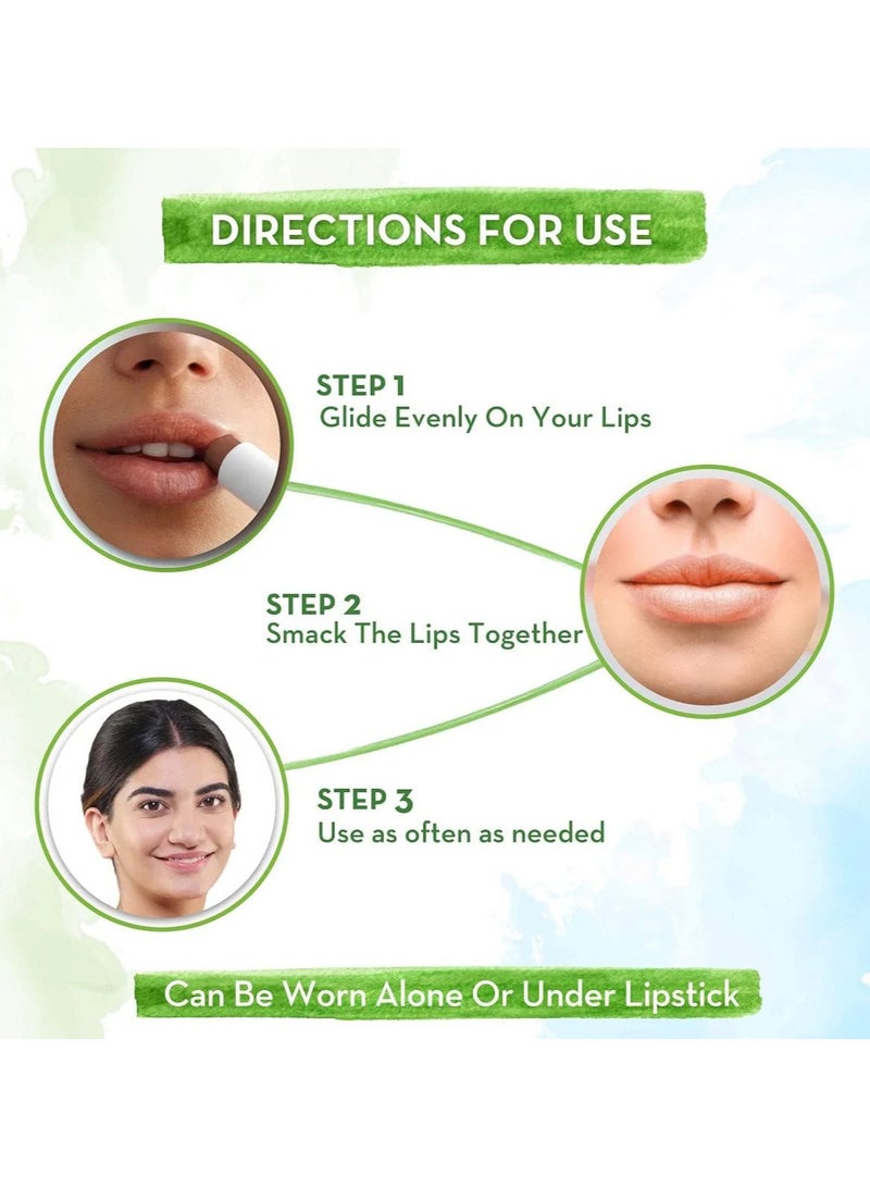 Mamaearth CoCo Tinted 100% Natural Lip Balm 2g - Image 4