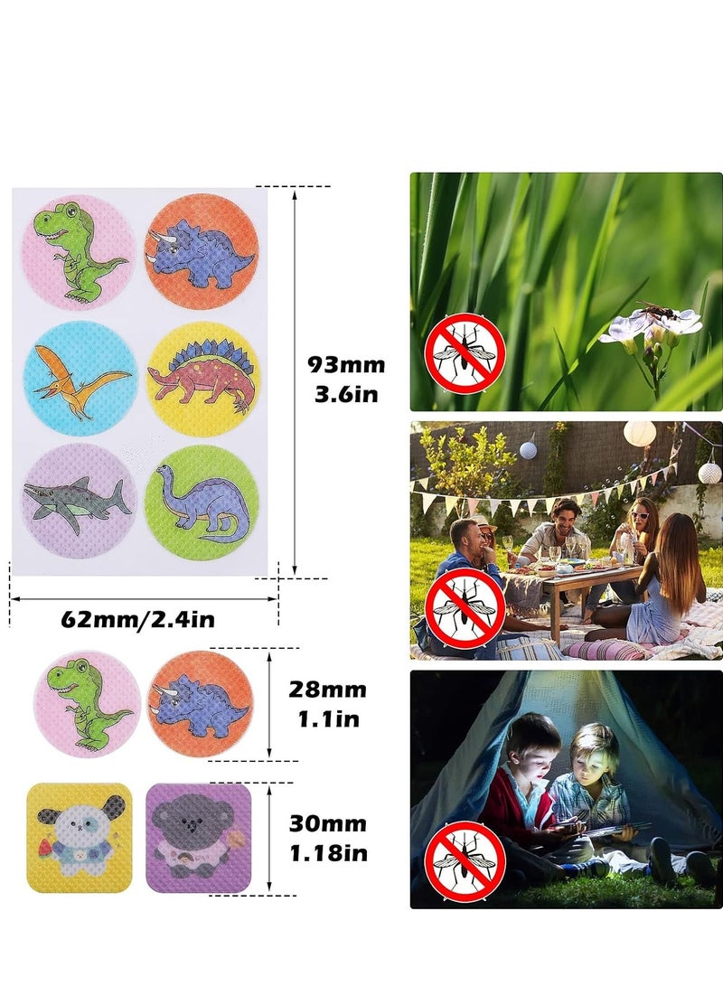 KASTWAVE Mosquito Repellent Stickers, 144 Counts Mosquito Patches Stickers for Kids Adult, Natural Pure Essential Oil for Kids Children Adults Camping Travel Outdoors and Home, Up to 24 Hour of Protection - Image 2