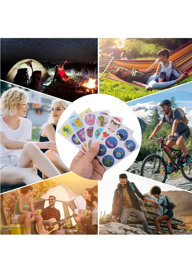 KASTWAVE Mosquito Repellent Stickers, 144 Counts Mosquito Patches Stickers for Kids Adult, Natural Pure Essential Oil for Kids Children Adults Camping Travel Outdoors and Home, Up to 24 Hour of Protection - Image 3