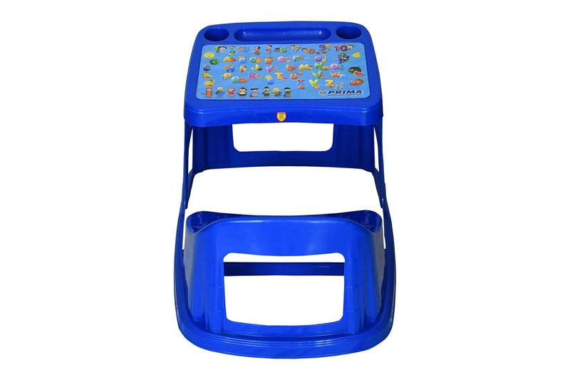 PRIMA طاولة دراسة للأطفال من برايم جونيور وسينيور مع كرسي بلاستيكي وحامل أكواب للأطفال من عمر 25 سنة - Image 2
