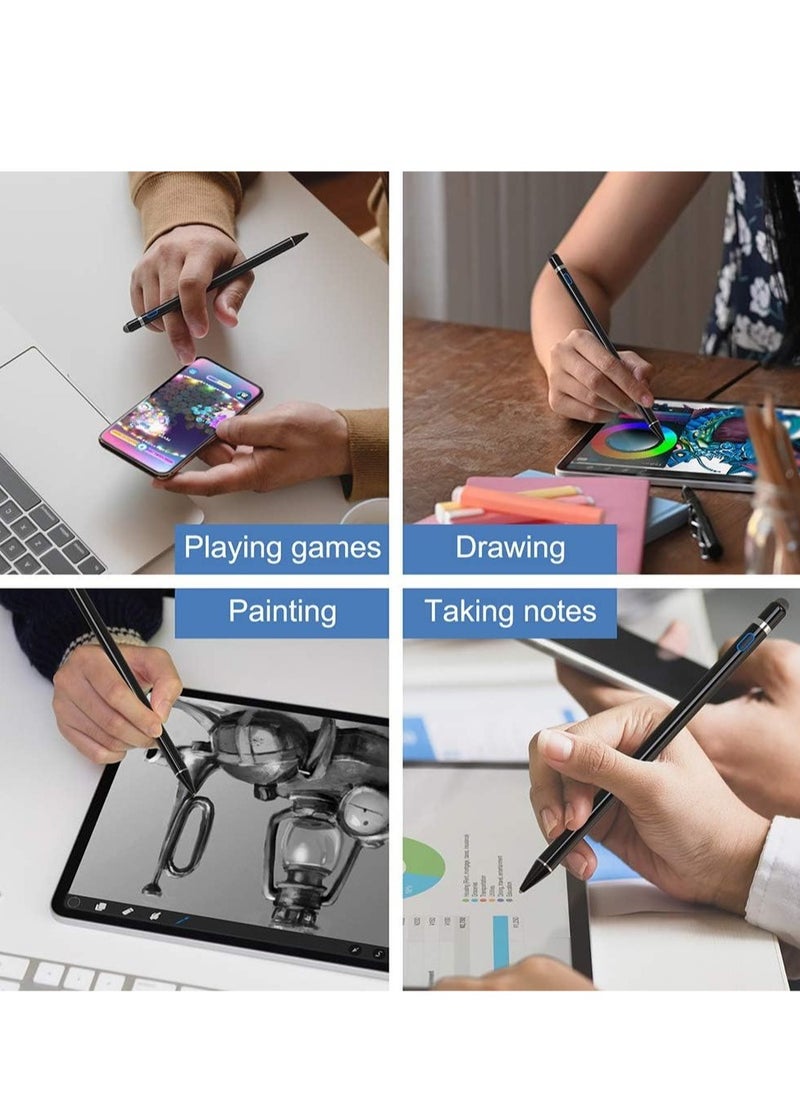 Active Stylus Compatible with iOS&Android Touch Screen, Digital Pen for iPad, Cellphone&Tablet, Stylus Pen for iPad, iPad Pro/Air/Mini, iPhone,