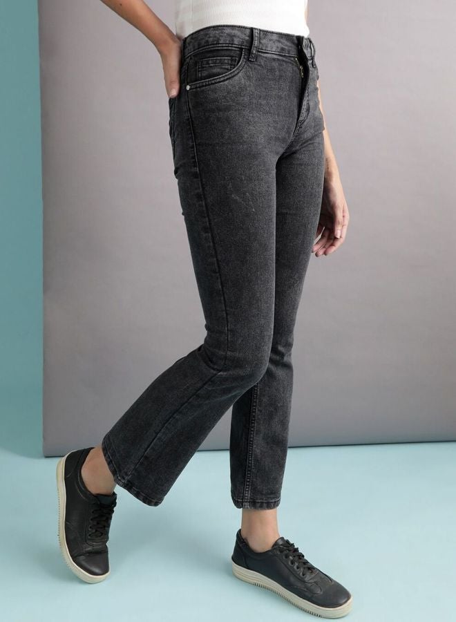 Freehand Women Bootcut Solid High Rise Jeans - Image 2
