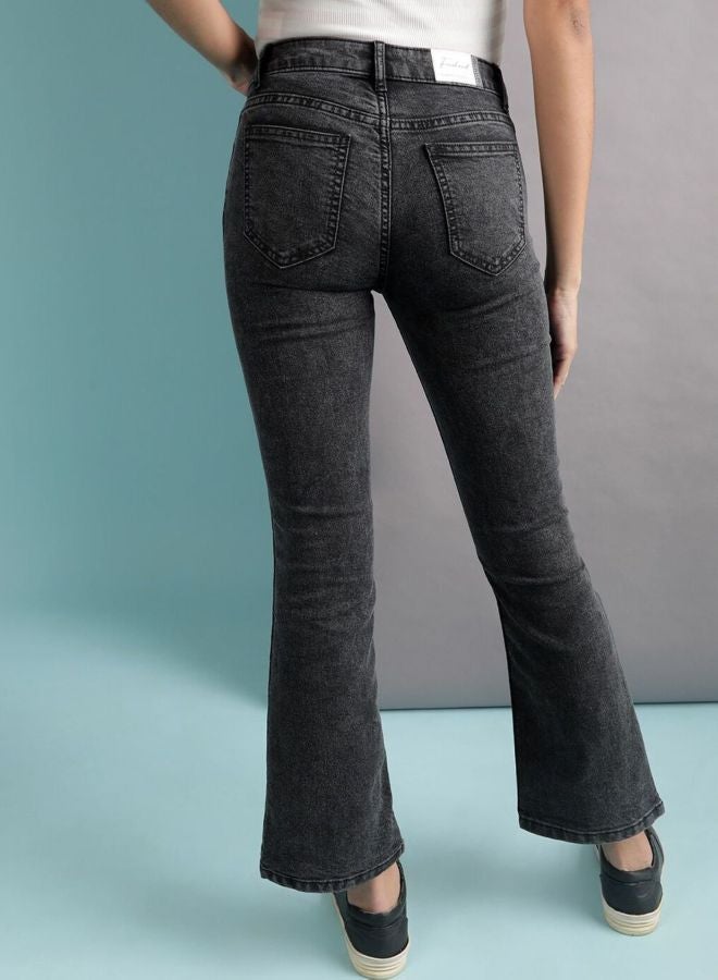 Freehand Women Bootcut Solid High Rise Jeans - Image 5