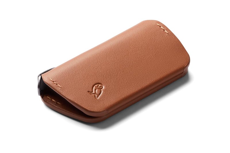 Bellroy Key Cover  Third Edition Leather Key Holder Holds 2  4 Keys  Caramel