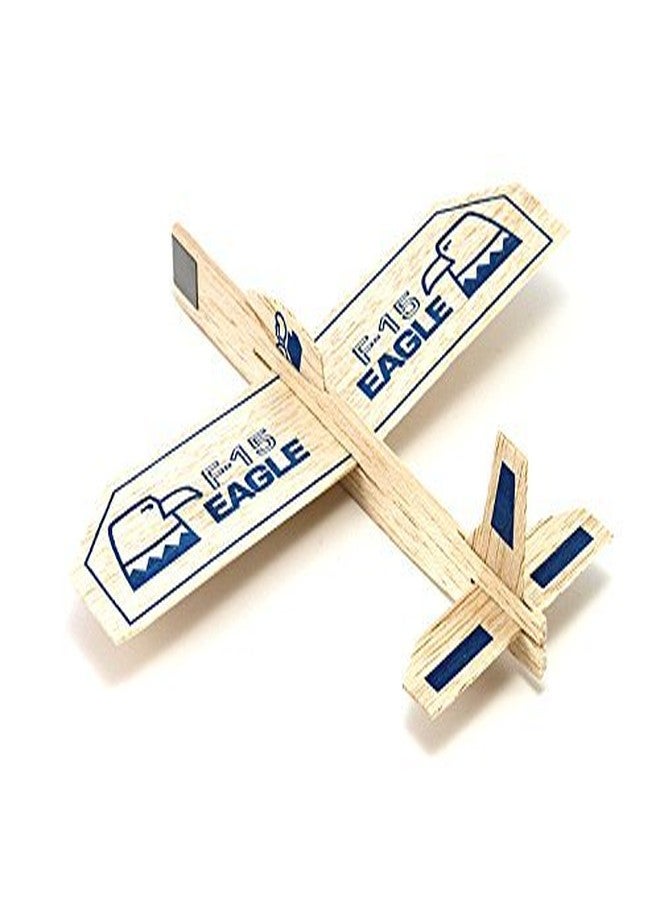 Guillows Balsa Airplane Eagle Glider Plane Toy - Party Favor Lot Of 6 - Image 1
