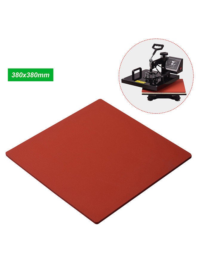 Generic 380*380*8mm Heat Pressing Mat Silicone Rubber Pad High Temperature Resistant Plate Compatible with Cricut Easy Press 2 for Heat Press Machine T-Shirts Heat Transfer Sublimation - Image 3