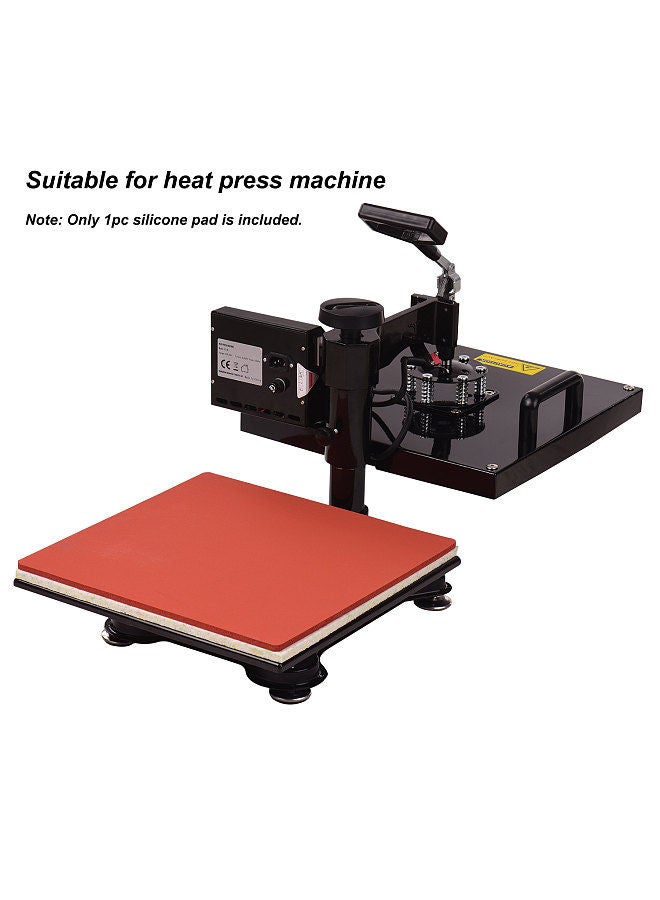 Generic 380*380*8mm Heat Pressing Mat Silicone Rubber Pad High Temperature Resistant Plate Compatible with Cricut Easy Press 2 for Heat Press Machine T-Shirts Heat Transfer Sublimation - Image 2