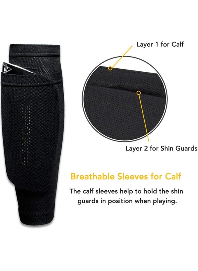 روك بو واقيات كرة القدم للأطفال الصغار الصغار ، وسادات وأكمام واقية لكرة القدم - معدات كرة القدم للأطفال 3 5 4-6 7-9 10-12 سنة للأطفال والمراهقين والأولاد والبنات - Image 3