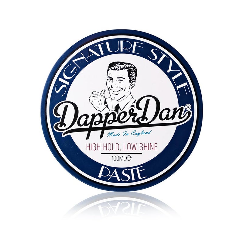 Dapper Dan Signature Style Paste, High Hold Low Shine Hair Paste for Men, For Short to Medium Length Hair, Reworkable Paste, Signature Cologne Fragrance, 3.38 fl oz - Image 1