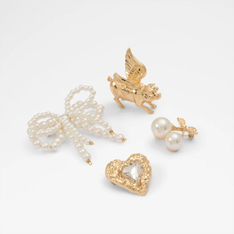 الدو COCQUETTEPINS Brooch Set