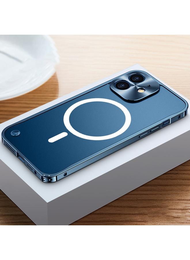 Zaboon Case For iPhone 12 Metal Frame Frosted PC Shockproof Magsafe Case - Image 2