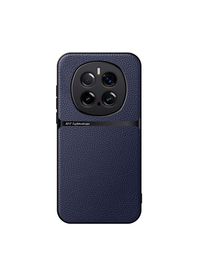 S-TOP Case For Honor Magic7 Pro Litchi Leather Magnetic Full Coverage Shockproof Phone Case - Image 1