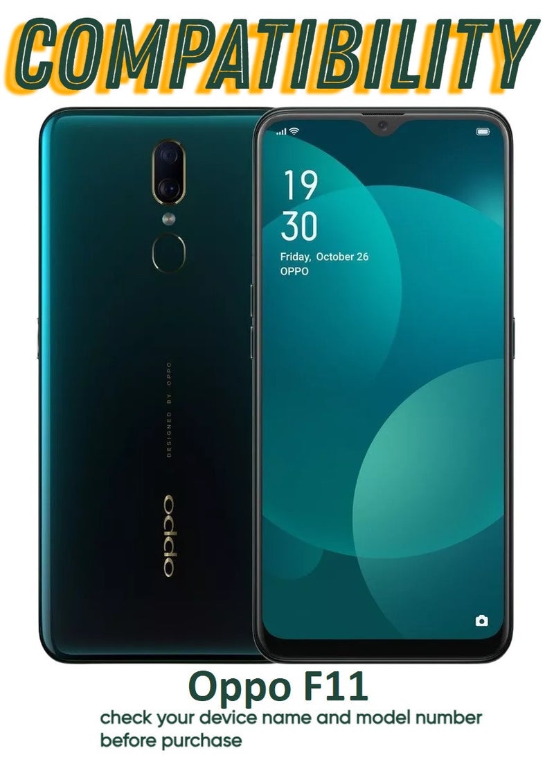 ACLIX Antistatic ESD Dustproof Premium Quality High Definition Tempered Glass Screen Protector Designed For Oppo F11 - Image 3