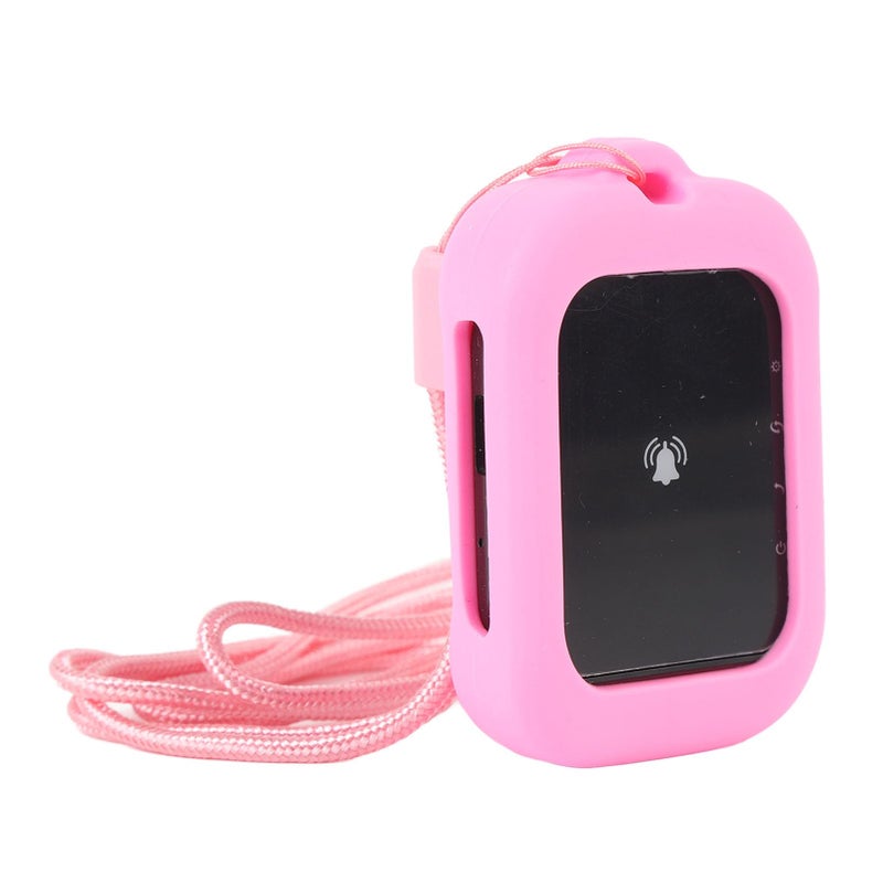 Wireless Calling System 1 Receiver 1 Call Key IPX4 Water Resistant with Learning Code Pink - Image 5
