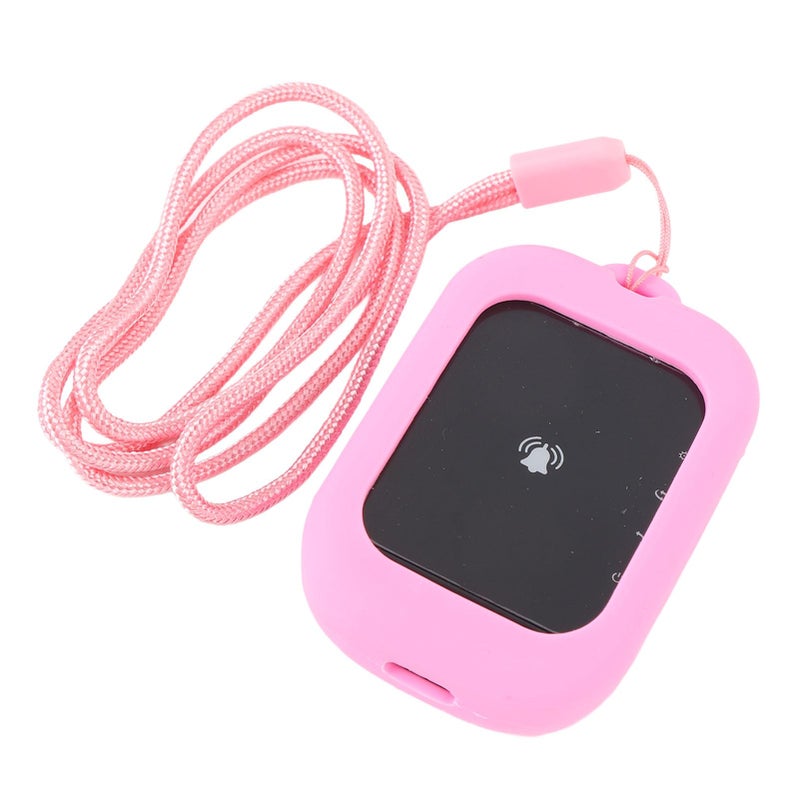 Wireless Calling System 1 Receiver 1 Call Key IPX4 Water Resistant with Learning Code Pink - Image 3