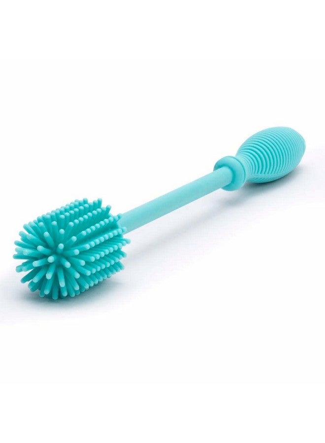 Chicco Silicon Bottle Cleaning Brush With Easy Grip Handle | Extra-Soft, Anti-Scratch Bristles | Round Bristles For 360 Degree Cleaning - Image 5