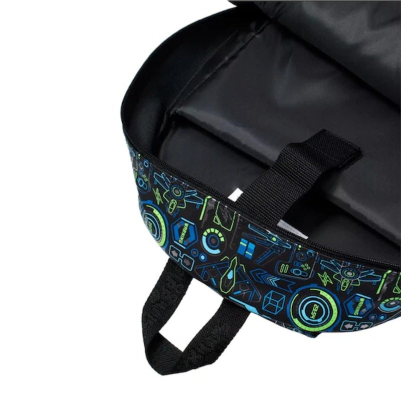 Large Cartoon Backpack: 42 X 30Cm Durable Canvas With PU Accents - Spacious Large Capacity Backpack for Elementary School Students In Grades 1 To 6 - Image 2