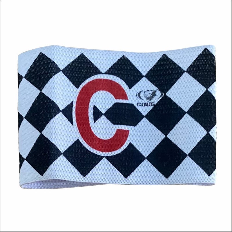 Cougar Arm Band (Diamond Pattern) Sports Elastic Football Soccer Captain Armband | Set of 2 | - Image 4