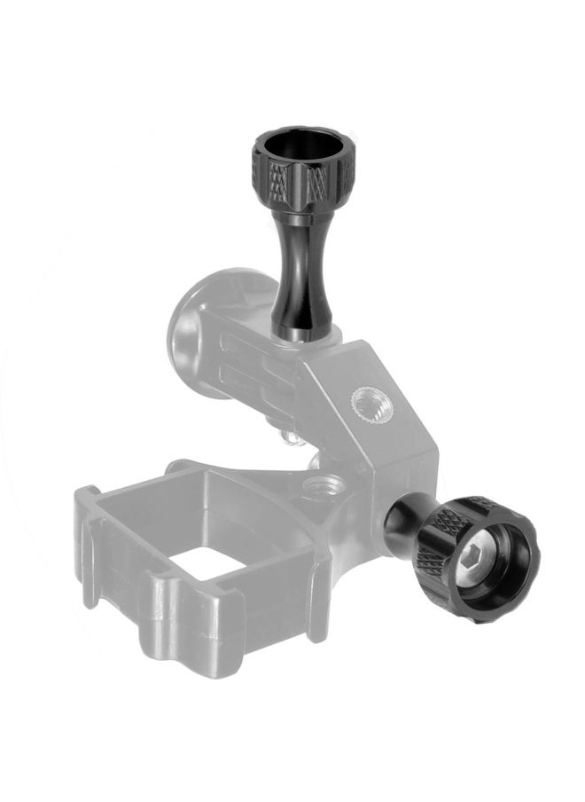 Generic - Suitable For GoPro11/10 Insta360 X3/2 Motion Camera Long And Short Screw Aluminum Alloy Fixed Screw Wire-Color:Short Nut Wrench Black - Image 1