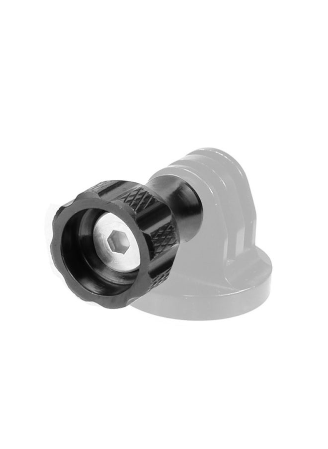 Generic - Suitable For GoPro11/10 Insta360 X3/2 Motion Camera Long And Short Screw Aluminum Alloy Fixed Screw Wire-Color:Short Nut Wrench Black - Image 1