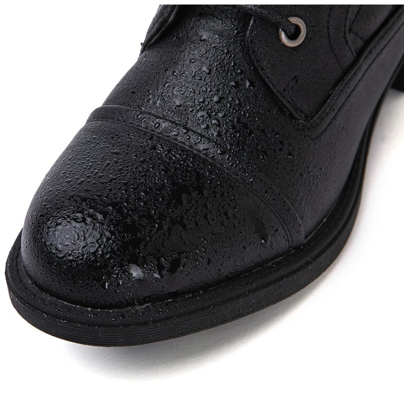 GLOBALWIN Women's 2102 Black Ankle Booties Fashion Combat Boots 9M - Image 4