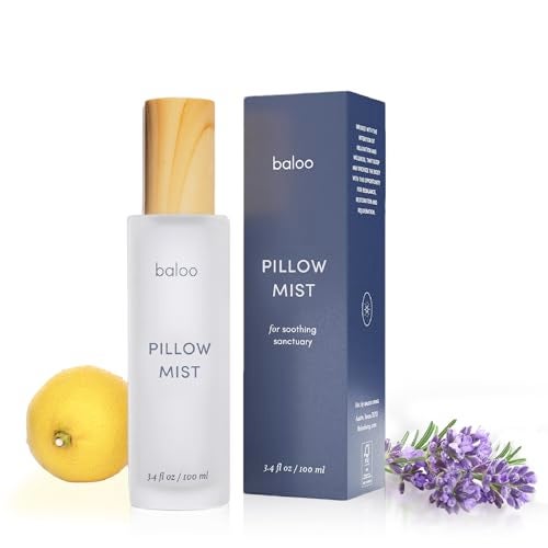 Baloo Pillow Mist | Natural & Calming Sleep Spray with Lavender & Bergamot | for Pillows, Linen & Bedding | Relaxing Aromatherapy for Sleep | 100ml - Image 1