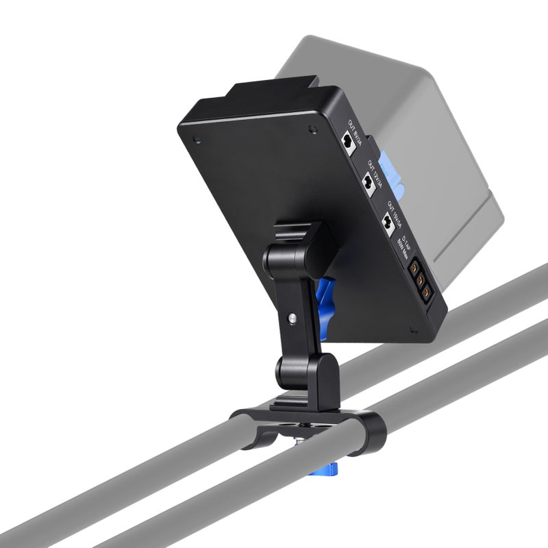V Mount Battery Plate V Lock Battery Adapter Plate 65W PD Fast Charging with 15mm Rod Clamp Adjustable Arm 8V/12V/15V DC Outputs D-Tap Output Accessories Replacement for Canon Sony DSLR Camera - Image 3