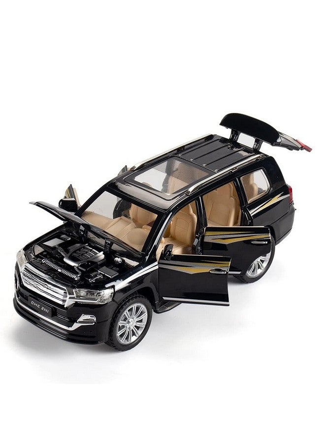 Krireen KRIREEN Diecast SUV 1:24 Scale Big Diecast Model Metal Pull Back Toy car for Kids with Openable Doors & Light, Music Toy Vehicle for Kid (Multi Color/Color May Vary), (Big Size 1:24) - Image 2