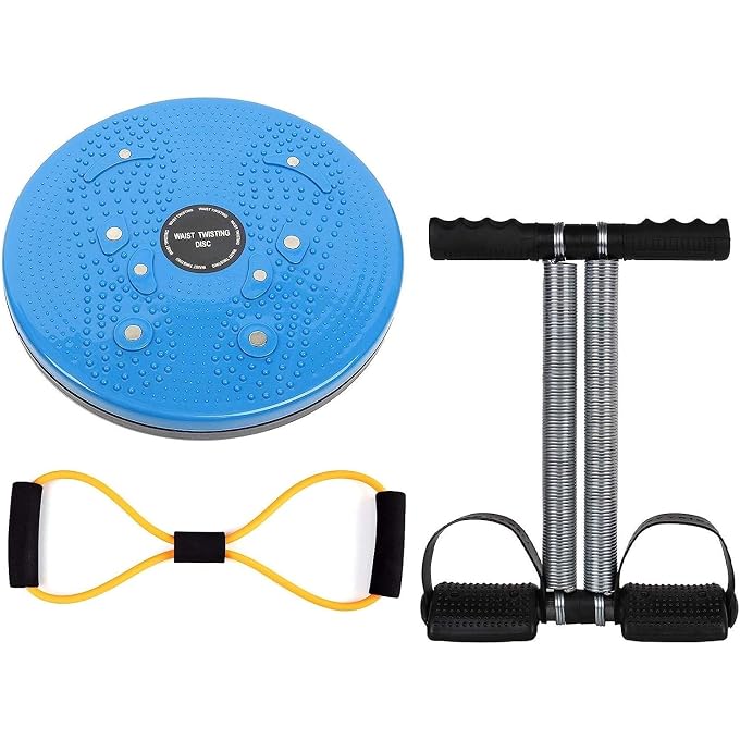 GJSHOP Tummy Trimmer | Twister | Toning Tube 3 In 1 Combo Burn Off Tummy Weight Loss Abs Exercise Fitness Equipment Home Gym For Men And Women - Image 4