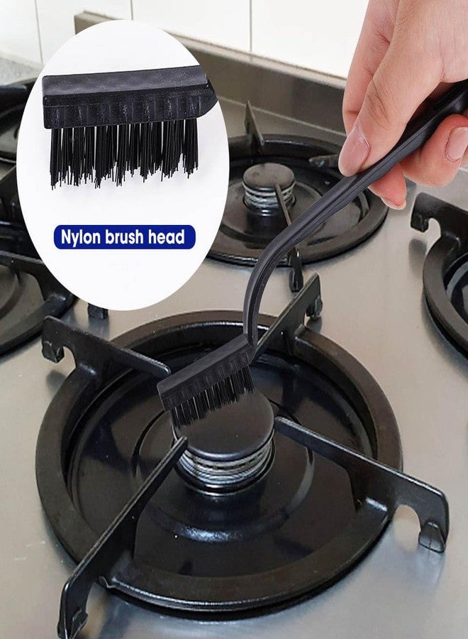 MADHYA 3pcs Wire Brushes Set, Small Metal Brass/Stainless Steel/Nylon Brush for Cleaning Metal Rust, Dirt, Welding Slag, Paint Removal & Scrubbing, Small Wire Cleaner with Curved Handle Grip - Image 4