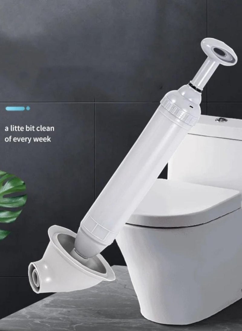 Cloudtail Heavy-Duty Toilet Plunger with Ergonomic Handle – Sleek Grey & White Design, Powerful Clog Removal for Bathroom, Durable & Easy-to-Clean - Image 5
