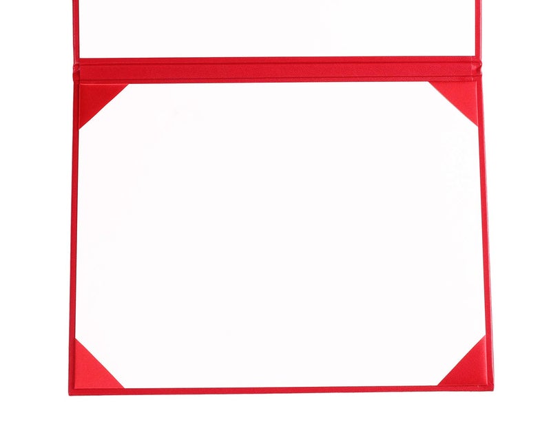 UIALECG Diploma Cover 8.5x11 Graduation Covers Certificate Document Holder Smooth Leather Letter Size - Image 3