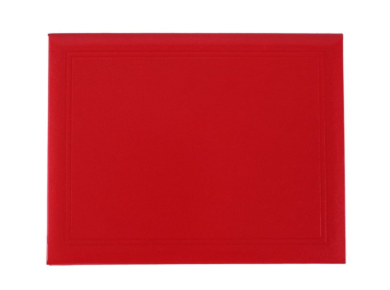 UIALECG Diploma Cover 8.5x11 Graduation Covers Certificate Document Holder Smooth Leather Letter Size - Image 2
