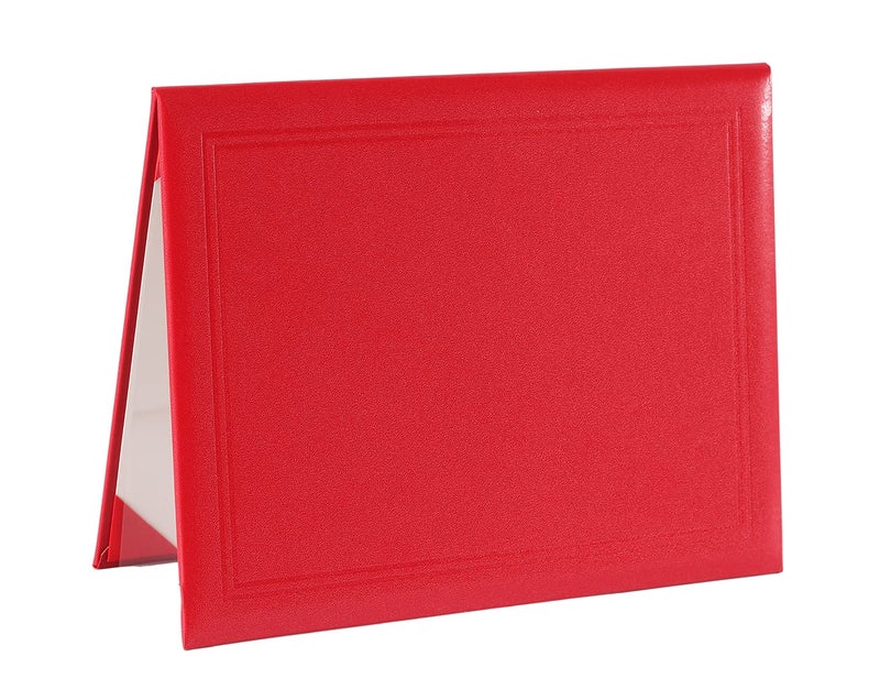 UIALECG Diploma Cover 8.5x11 Graduation Covers Certificate Document Holder Smooth Leather Letter Size - Image 1