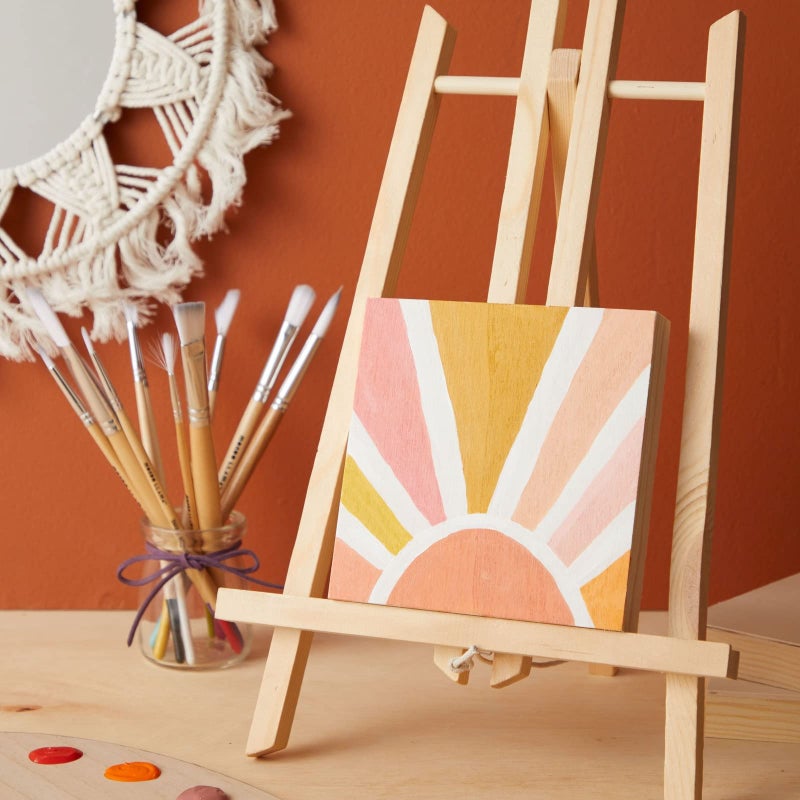 Bright Creations Wood Panel Canvases for Painting - 5 x 5 in, 0.85 in Thick, Pack of 6 - Unfinished Pine Deep-Cradle Wooden Blocks for Crafts - Image 4