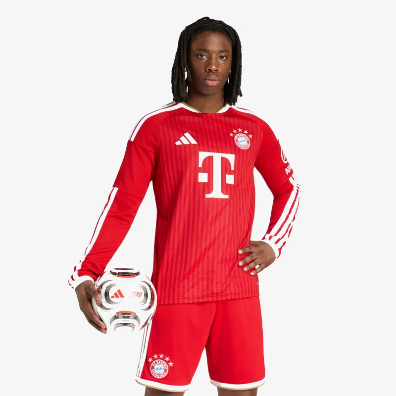 Adidas  FC Bayern 26/27 Home Jersey Long Sleeve for Men | Best Price UAE