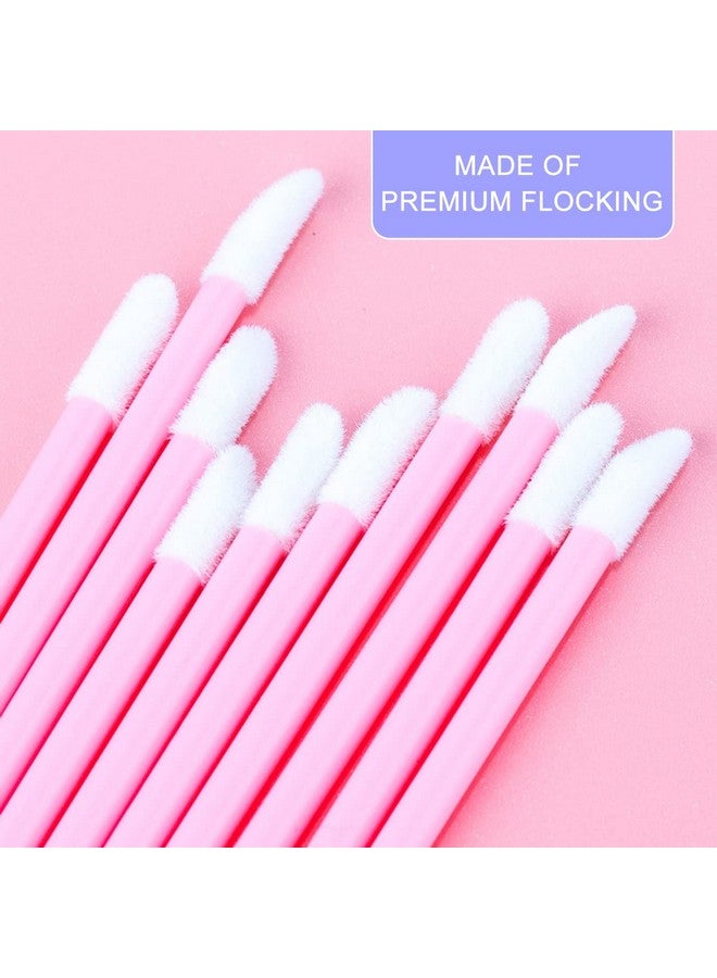 KingMas 500 Pack Lip Wands Applicators, Disposable Lip Brushes, Lipstick Gloss Wands Applicator Makeup Tool Kits (500 Pack) - Image 1