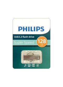 Generic Philips 21UA-F Computer Car USB High-speed Large-capacity Metal Mobile Phone USB USB Interface Office Wholesale-Color:21ua-f Silver Usb3.0-Capacity:128GB  - Image 5