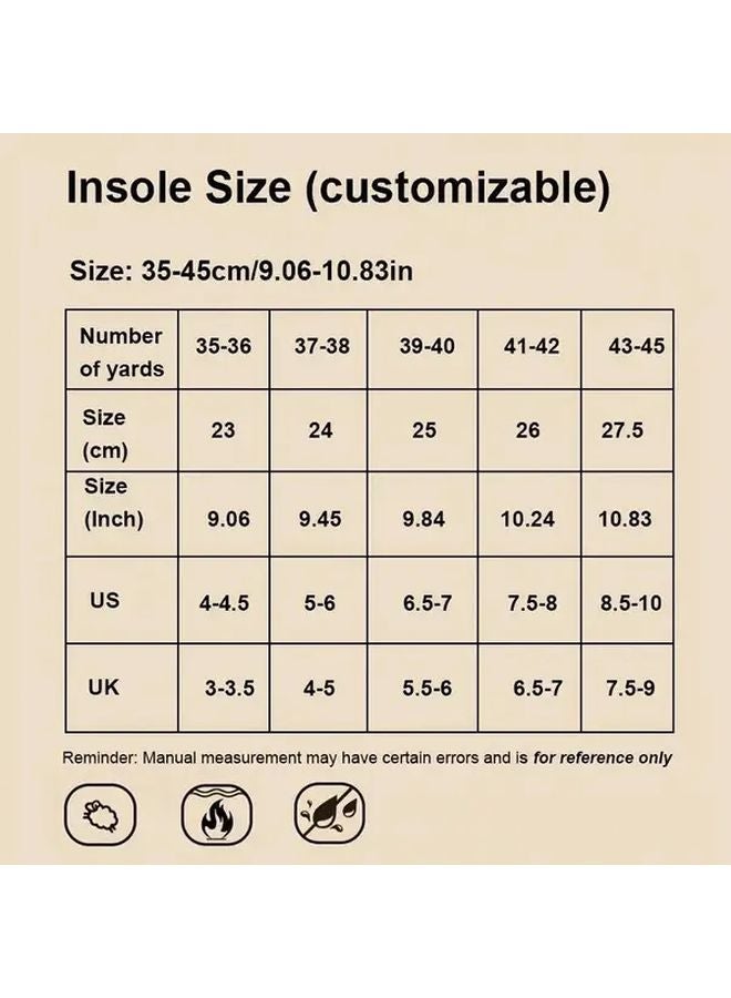 Thermal Shoe Insoles 3 Pairs 6pcs Non Slip Warm Pads For Winter Boots EU37 38 - Image 2