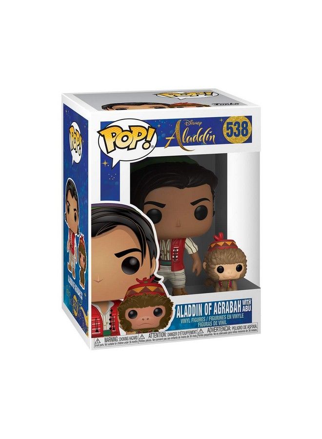 Funko Pop! Disney: Aladdin Live Action Aladdin With Abu Multicolor Us One Size - Image 4