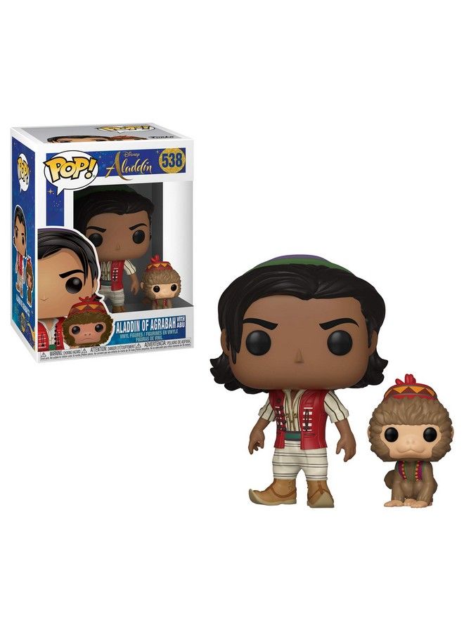 Funko Pop! Disney: Aladdin Live Action Aladdin With Abu Multicolor Us One Size - Image 3