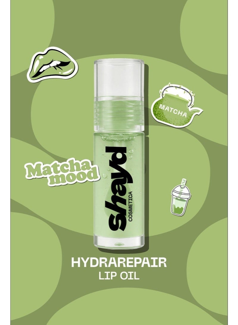 Shayd Cosmetica Hydrarepair Lip Oil - Matcha Mood - Clear - Image 3