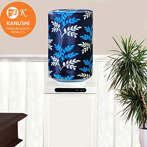 KANUSHI Industries® 2 Pc Water Dispenser Bottle Cover with Water Level Indication 20 L (WD-Blue-Small-LEVS+MAROON-FLORAL-2PC) - Image 3
