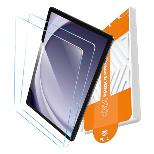 EZ-GLAZ-2 Pack for Samsung Galaxy Tab A11 Plus (A11+) 2025 / Tab A9 Plus (A9+) 2023 11-inch Screen Protector, 9H+ Tempered Glass with Installation Box, Apple Pencil Compatible, HD Clarity, Bubble Free - Image 1